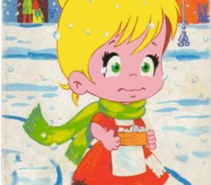 la niña de los fósforos