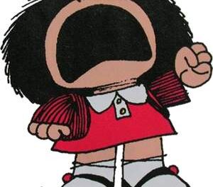 mafalda enfadada