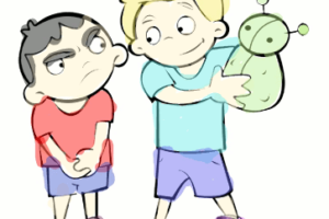 niño celoso y envidioso