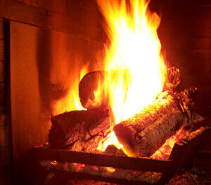 la chimenea