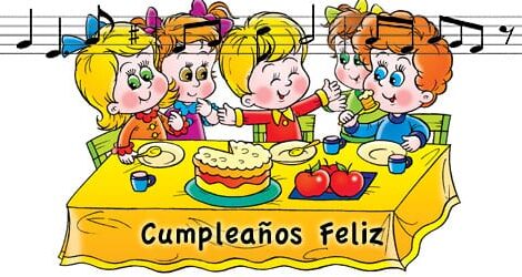 ninos cantando cancion de cumpleanos feliz
