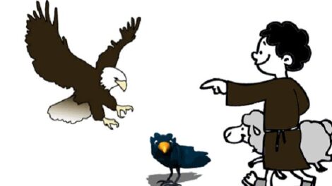 El águila, el cuervo y el pastor 2