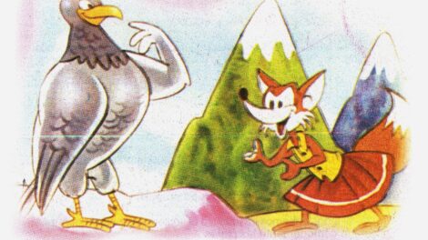 El águila de ala cortada y la zorra 9